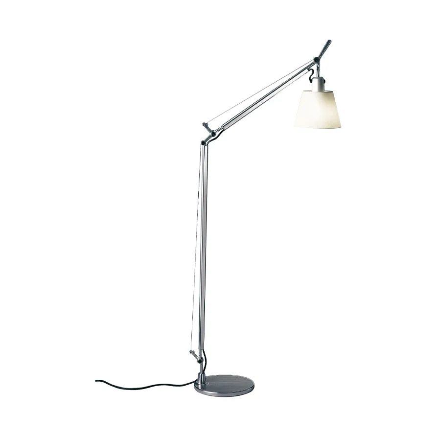 Tolomeo Basculante Reading floor lamp - Parchment,  Artemide