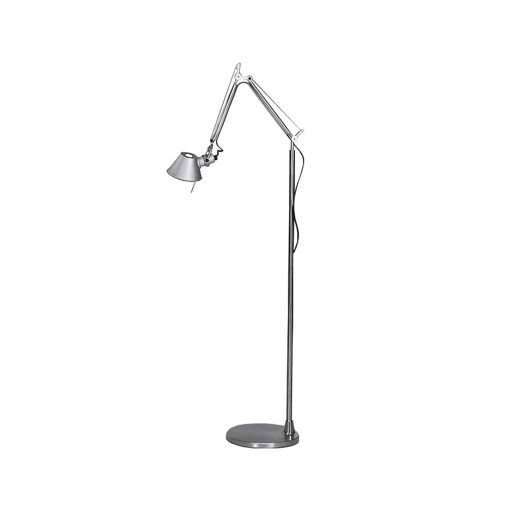 Artemide Tolomeo Micro floor lamp Aluminium, led | Scandinavian Design | Floor lamps | Silver-coloured