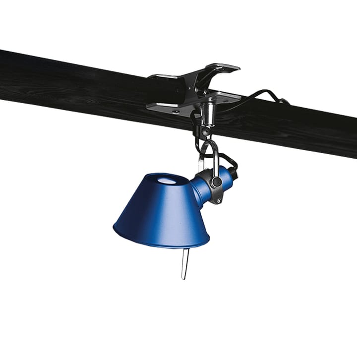 Tolomeo Micro Pinza wall lamp clamp attachment - Blue - Artemide