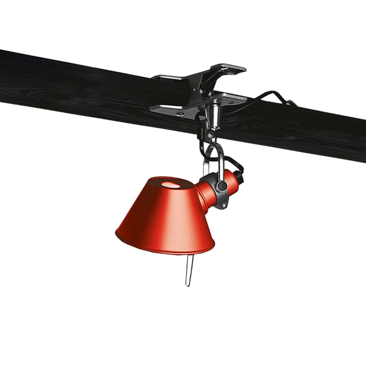 Tolomeo Micro Pinza wall lamp clamp attachment - Red - Artemide