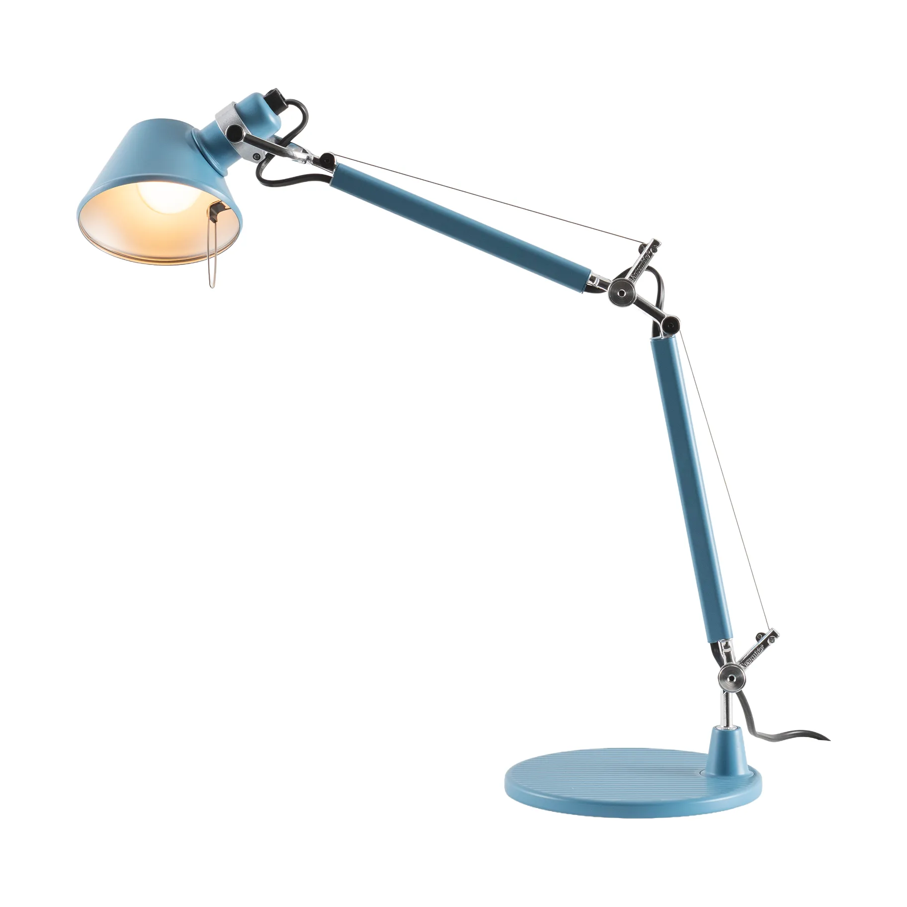 Tolomeo micro table lamp, Light blue Artemide