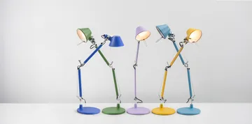 Tolomeo micro table lamp - Light blue - Artemide