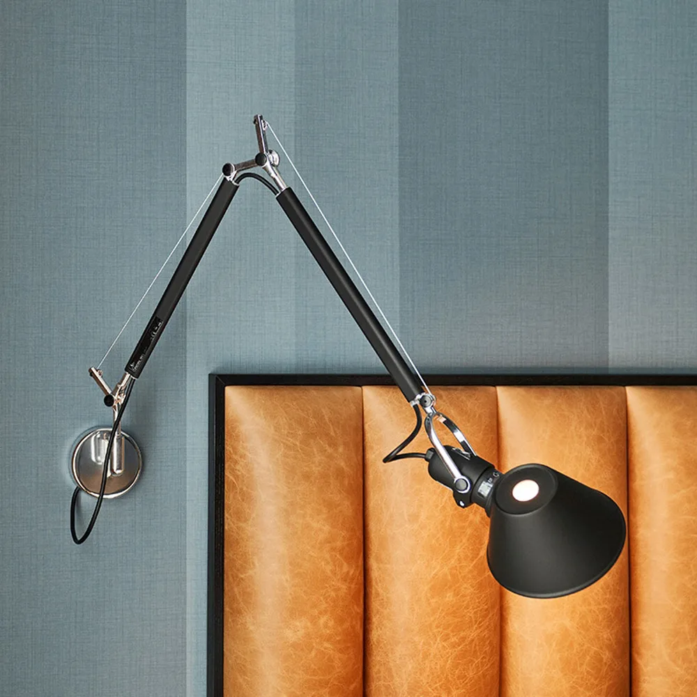 Tolomeo Mini wall lamp - Black,  Artemide