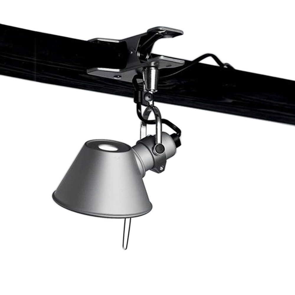 Artemide Tolomeo Pinza Micro wall lamp Aluminium | Scandinavian Design | Wall lights | Silver-coloured