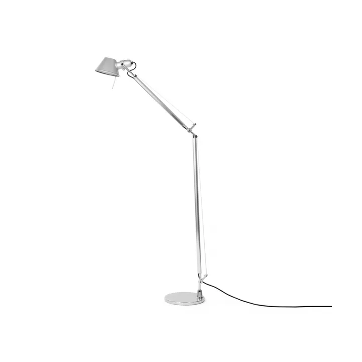 Tolomeo Reading floor lamp E27 - Aluminium - Artemide