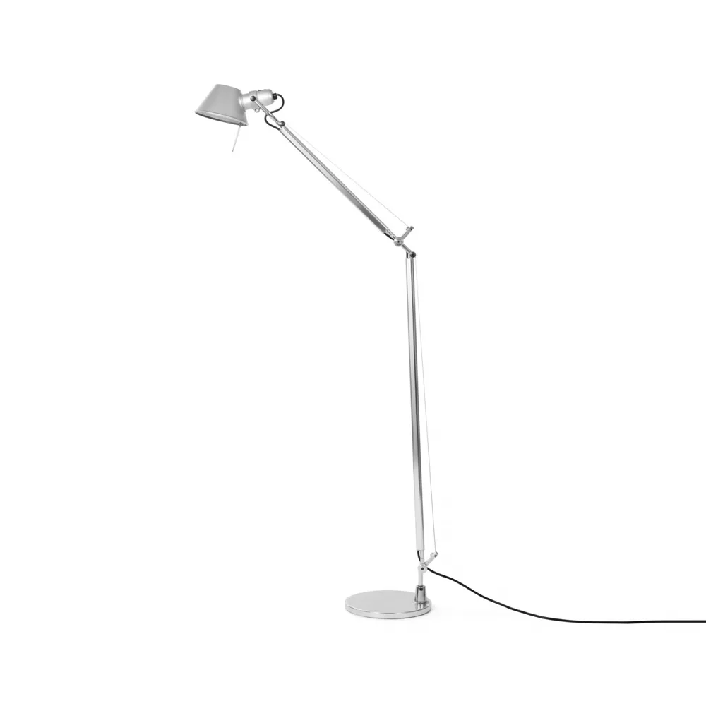 Tolomeo Reading floor lamp E27, Aluminium Artemide