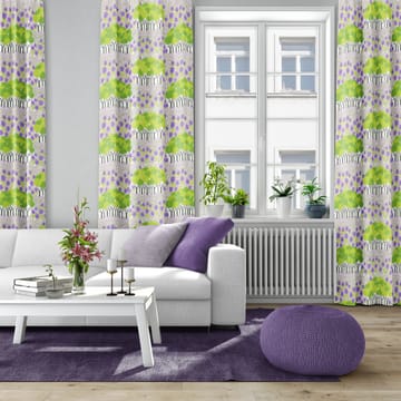 Allé fabric - Green-purple - Arvidssons Textil