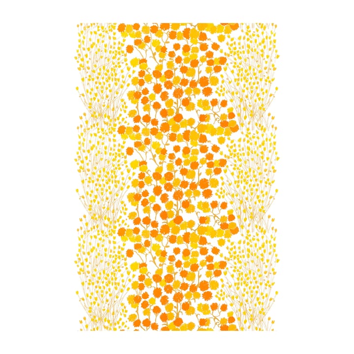 Ängen fabric - Yellow-orange - Arvidssons Textil