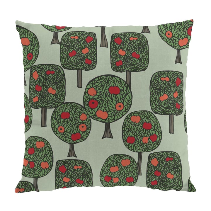 Äppelskogen cushion cover 47x47 cm - Green-red - Arvidssons Textil
