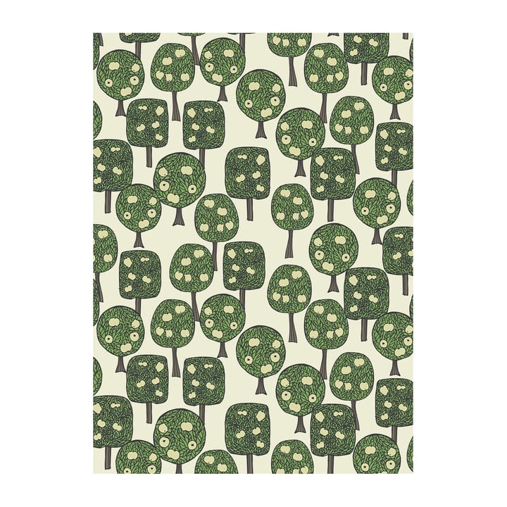 Äppelskogen oilcloth - Light green - Arvidssons Textil