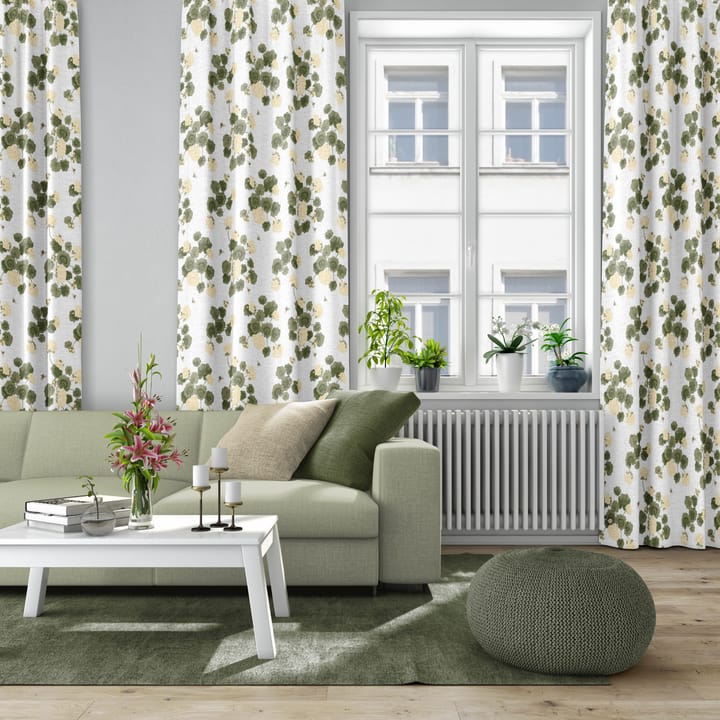 Astrid fabric, Yellow-green Arvidssons Textil