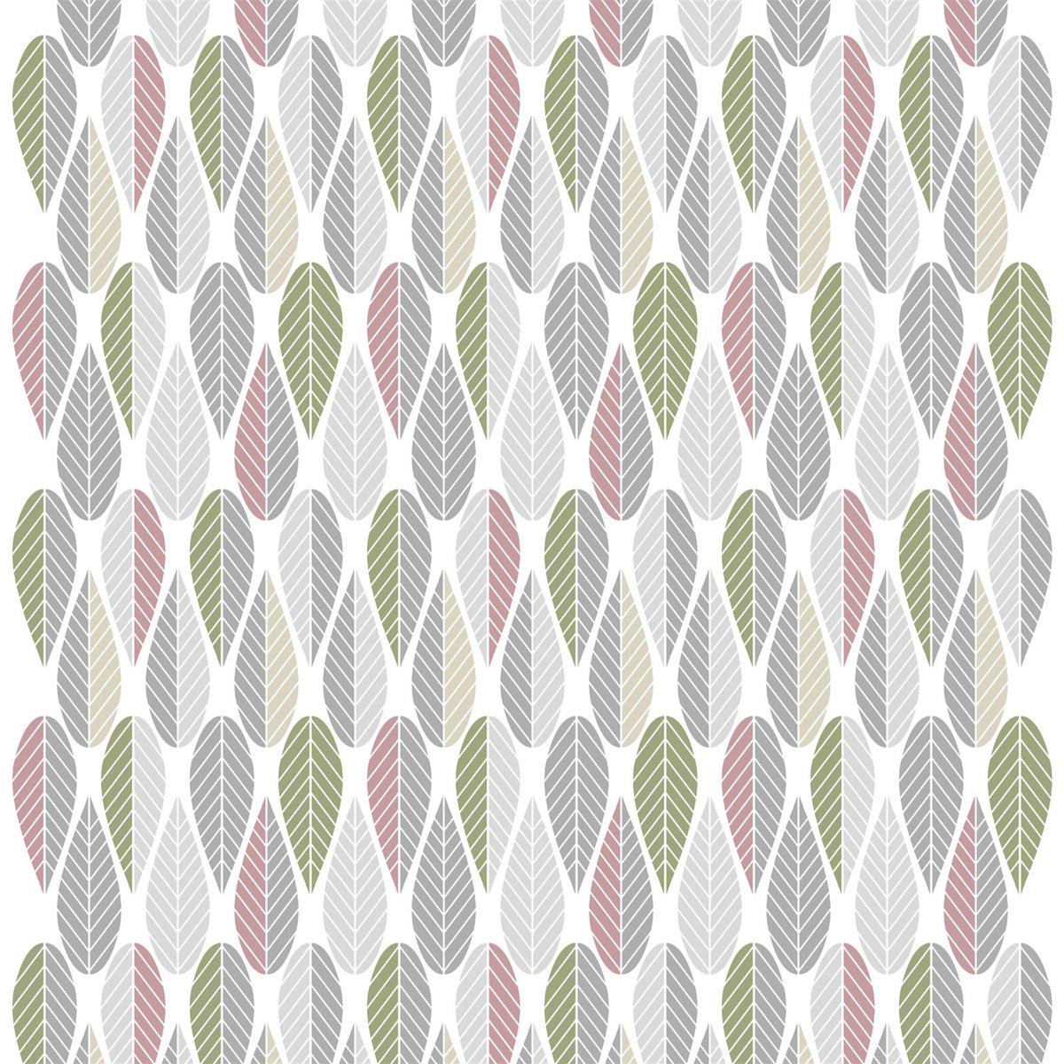 Arvidssons Textil Blader oilcloth pastel | Scandinavian Design | Oilcloths | Multi