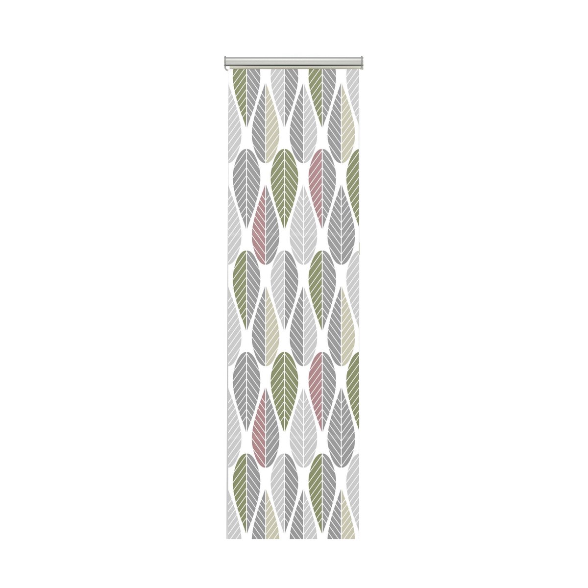 Arvidssons Textil Blader panel curtain 2-pack Pink | Scandinavian Design | Pink