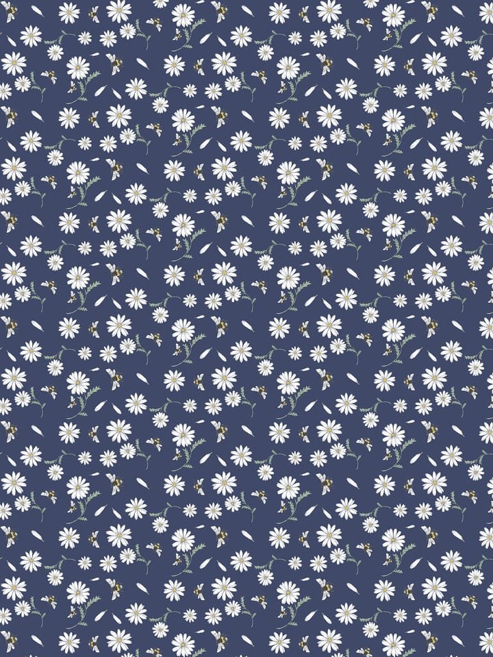 Blomstersurr fabric - Blue - Arvidssons Textil