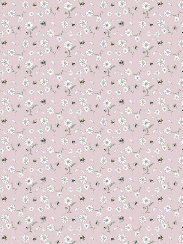 Blomstersurr fabric - Pink - Arvidssons Textil