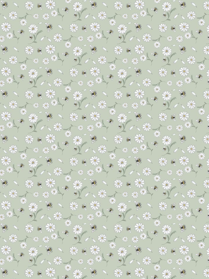 Blomstersurr oilcloth, Green Arvidssons Textil