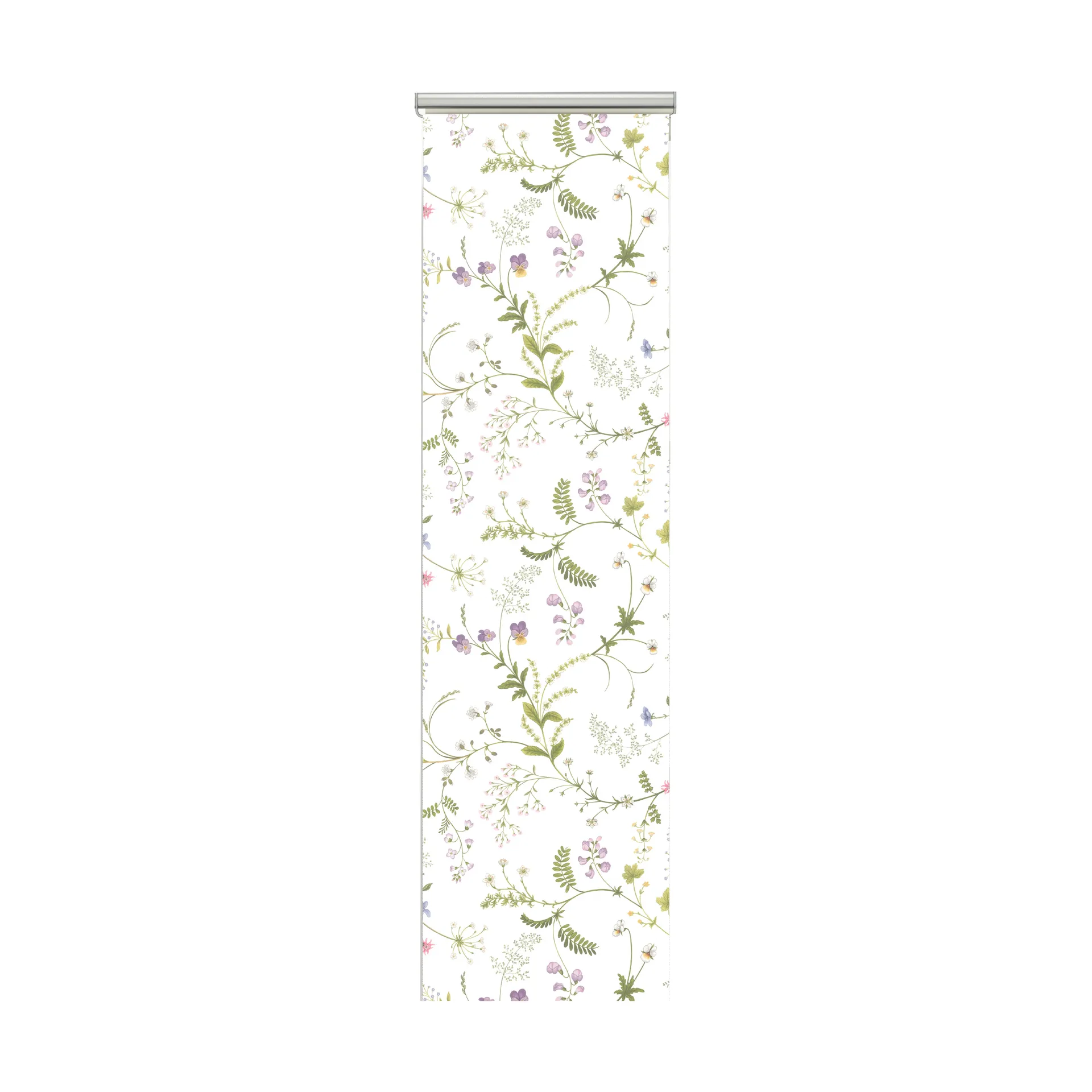 Blomsteryra panel curtain 2-pack, Green Arvidssons Textil