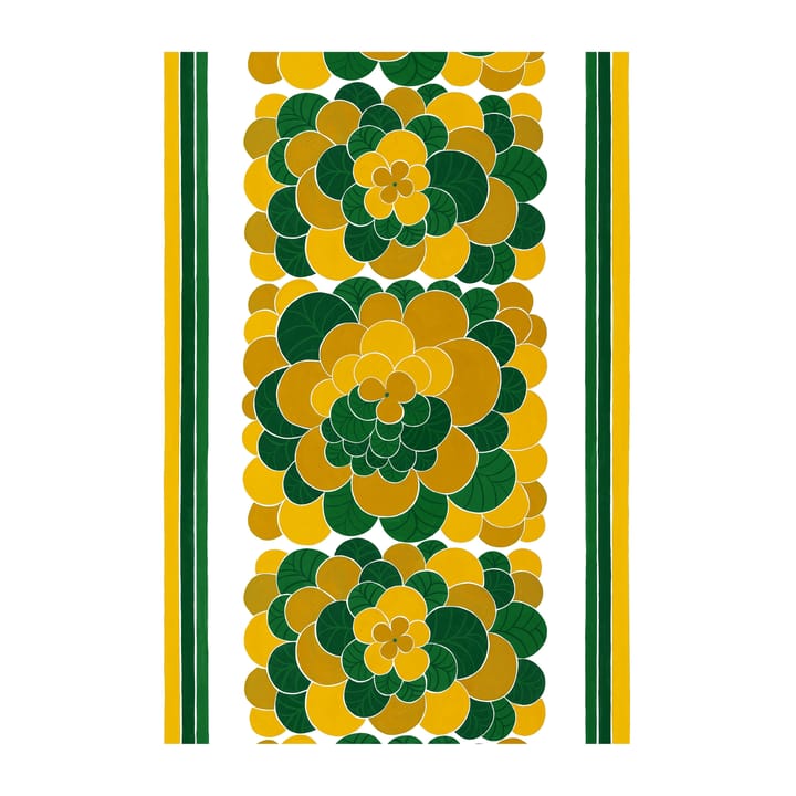 Cirrus oilcloth - Yellow-green - Arvidssons Textil