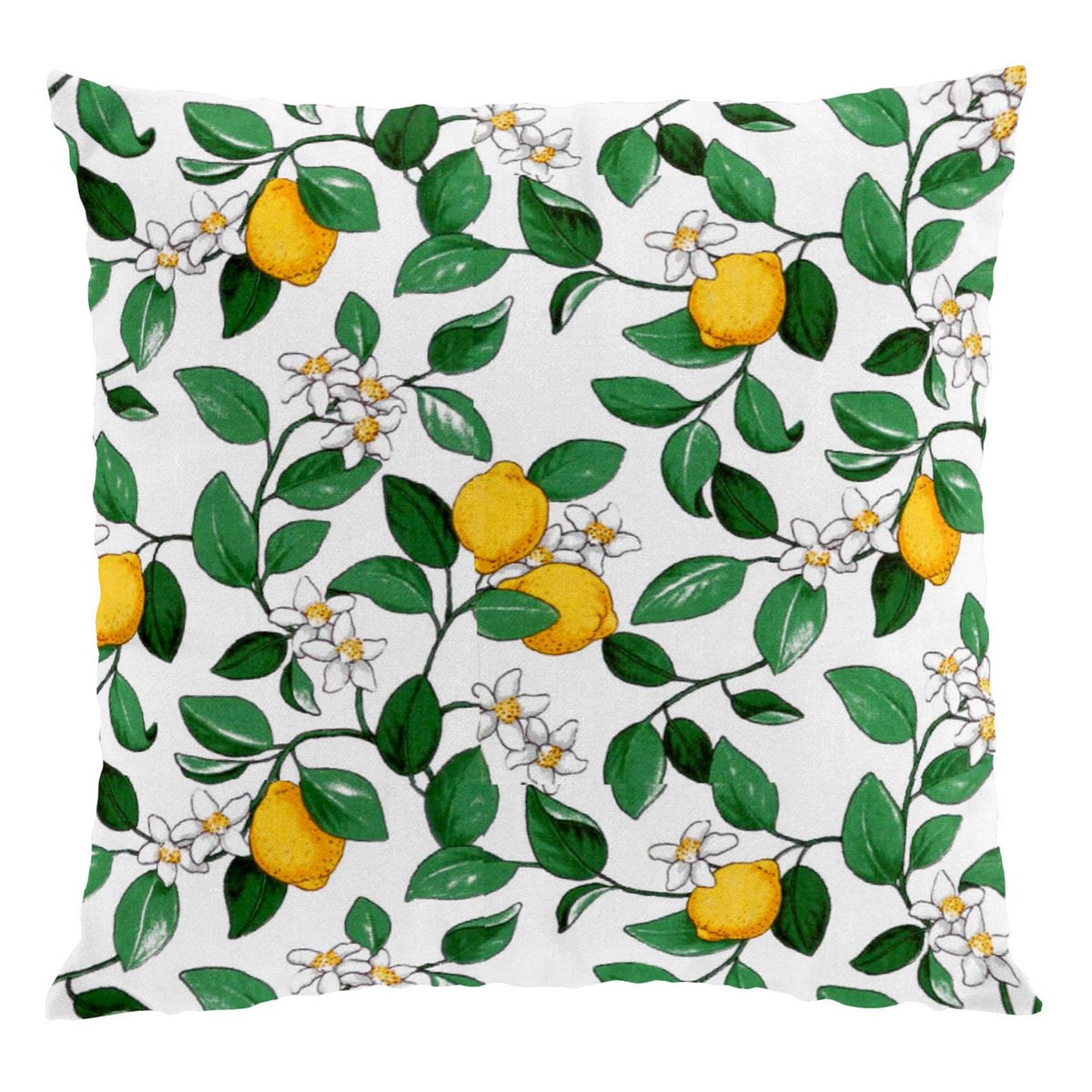 Arvidssons Textil Citronlycka cushion cover white | Scandinavian Design | Cushion covers | White