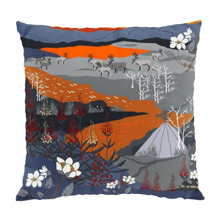 Fjällvandring cushion cover 47x47 cm - Orange - Arvidssons Textil