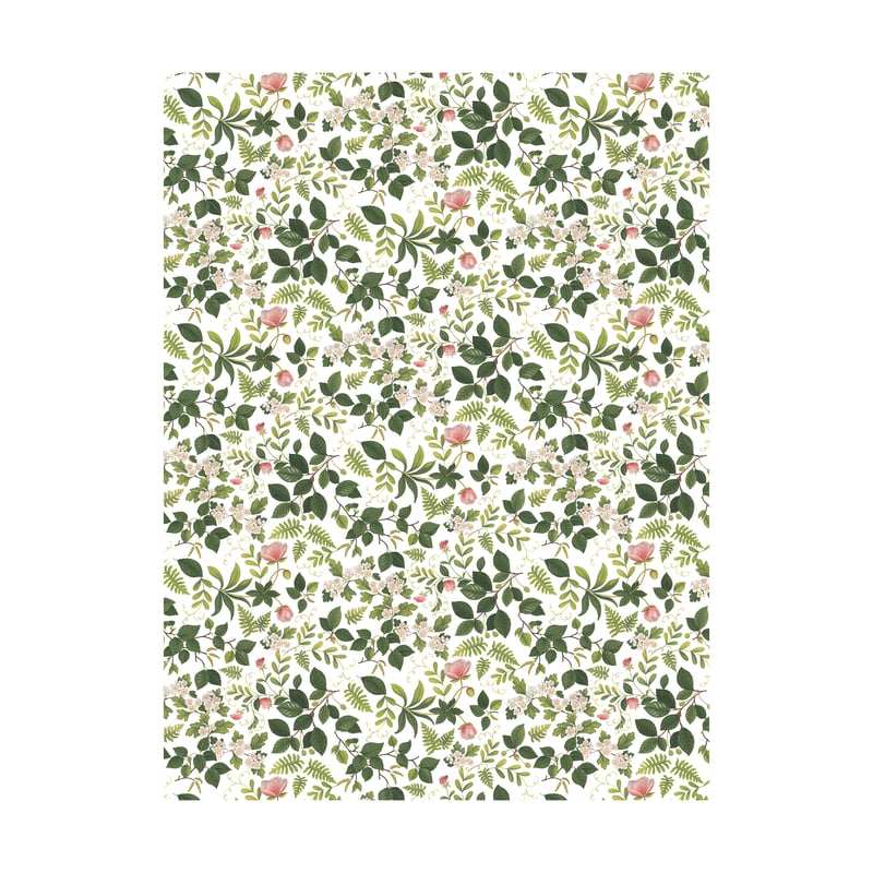 Arvidssons Textil Flower Grove fabric Green