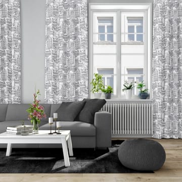 Gamlastan fabric - black-white - Arvidssons Textil