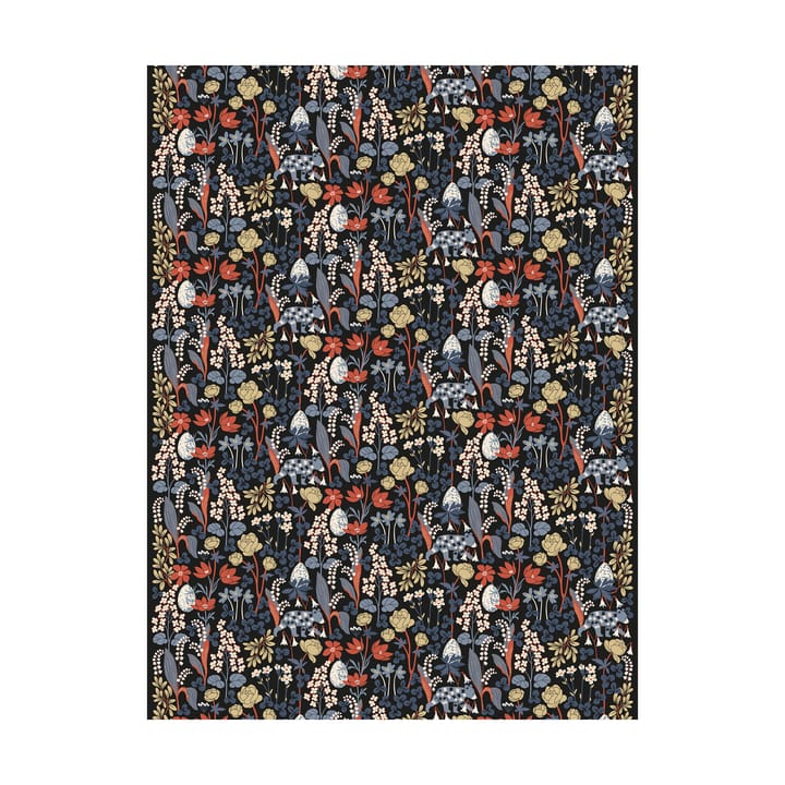 Här sover ingen björn oilcloth - Dark blue - Arvidssons Textil