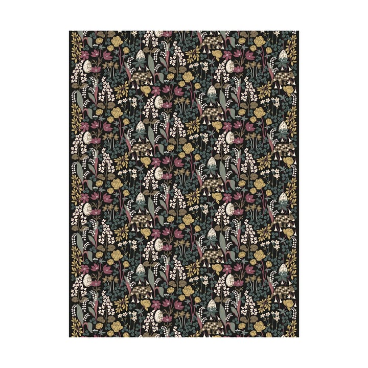 Här sover ingen björn oilcloth, Dark green Arvidssons Textil
