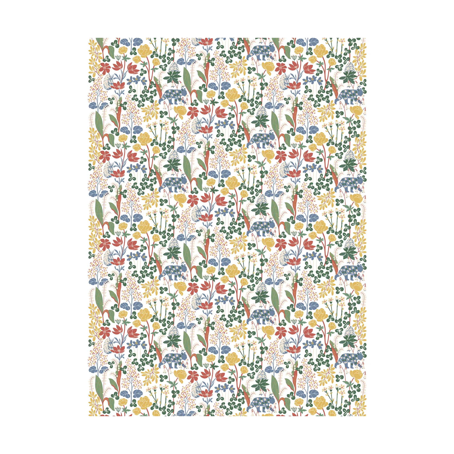 Här sover ingen björn oilcloth, Multi Arvidssons Textil