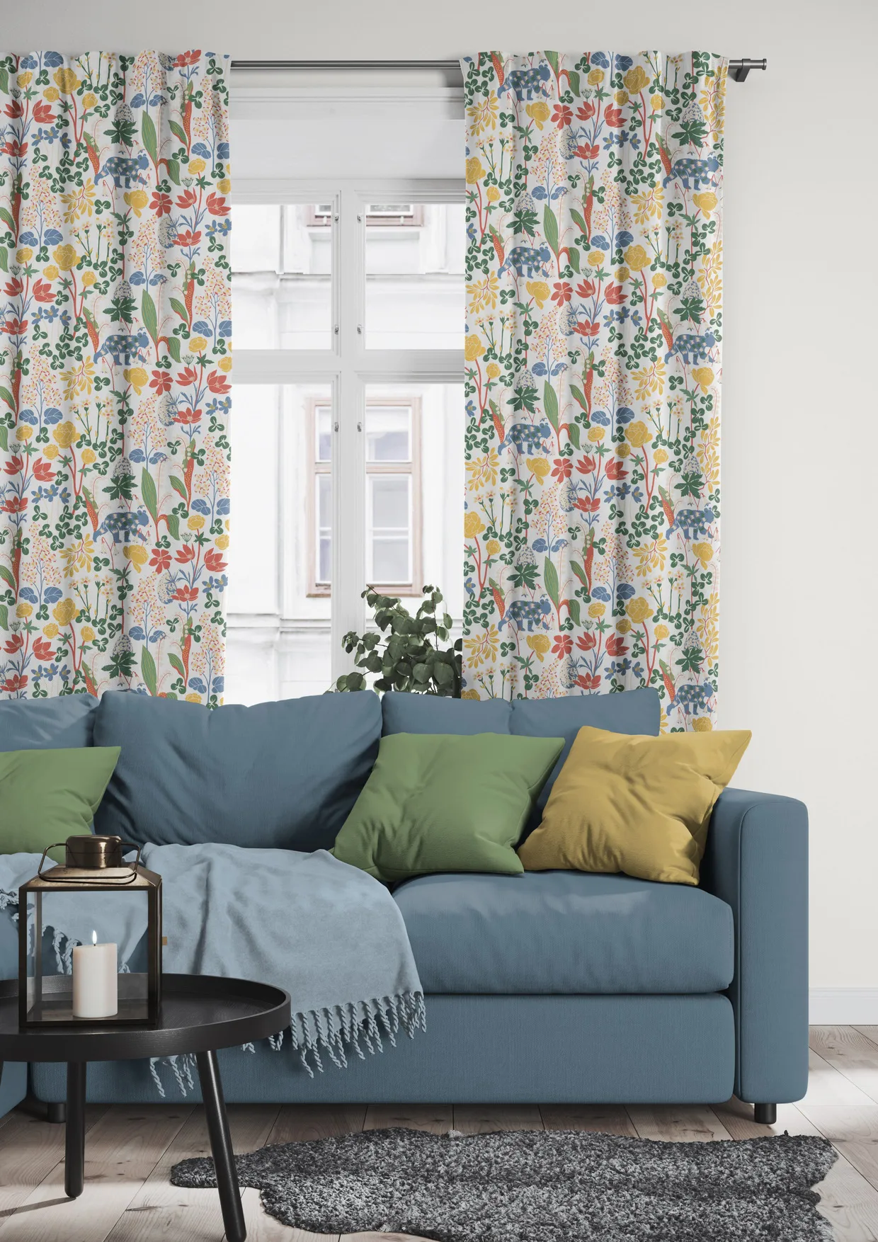 Här sover ingen björn oilcloth, Multi Arvidssons Textil