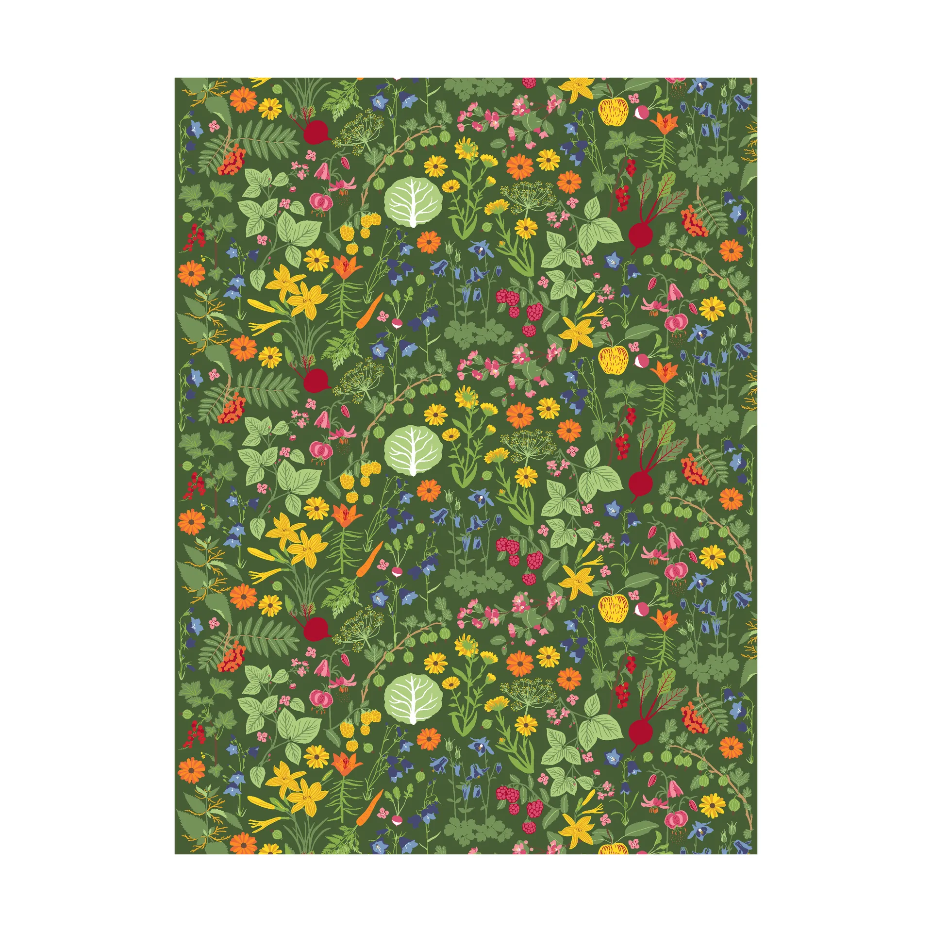 Hedemora oilcloth, Green Arvidssons Textil