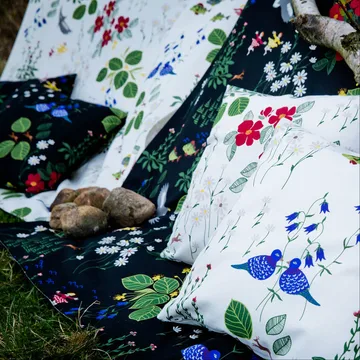 Himlajorden fabric - white - Arvidssons Textil