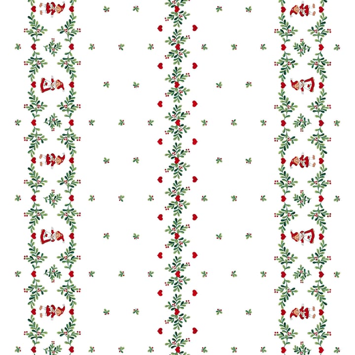 Hjärtans jul bård oilcloth from Arvidssons Textil