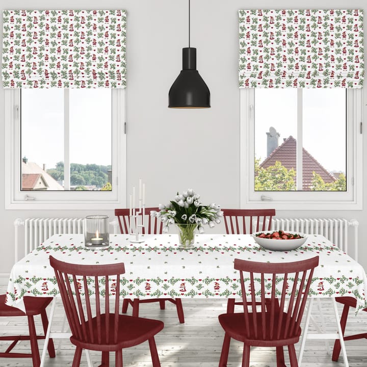 Hjärtans jul bård oilcloth from Arvidssons Textil