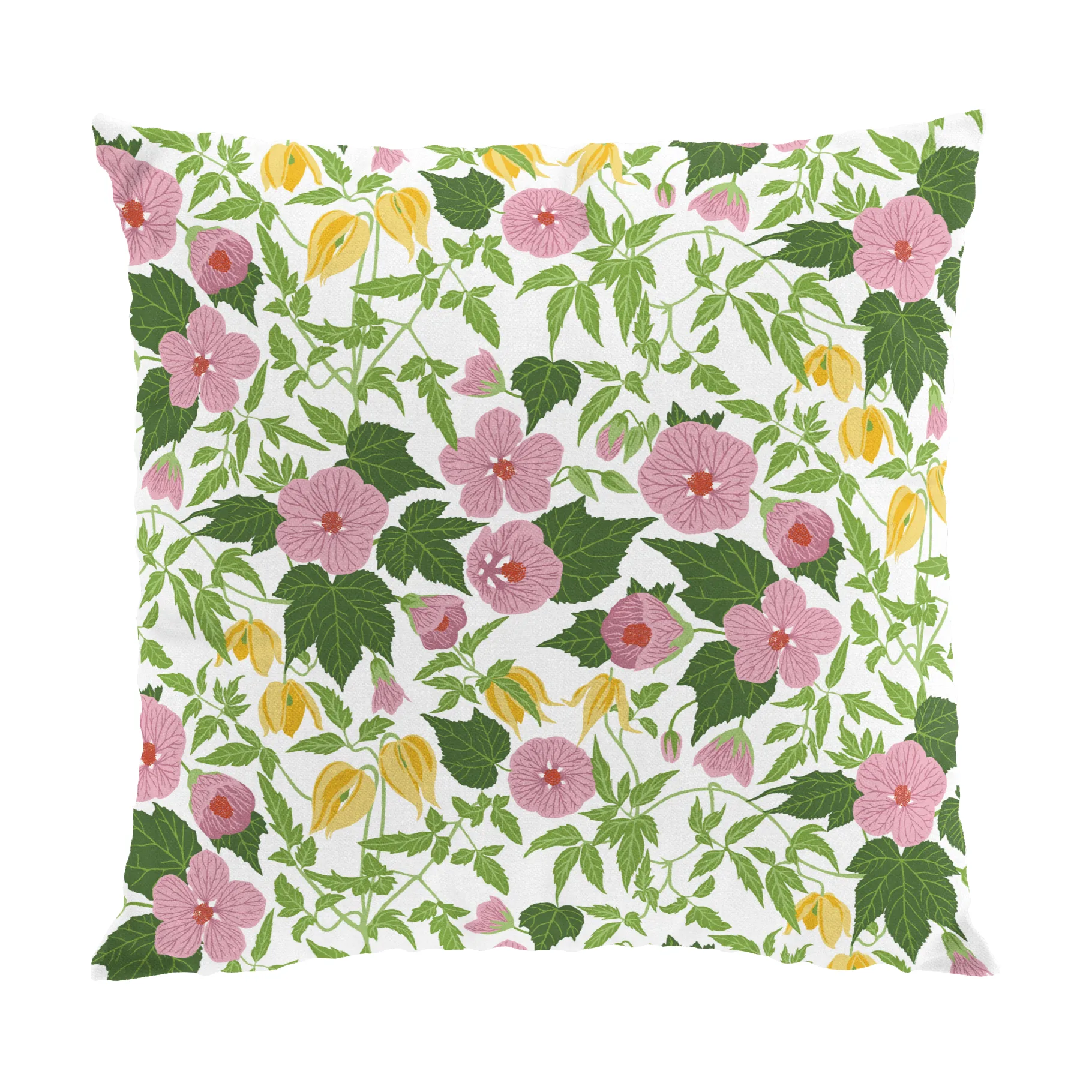 House Corner cushion cover 47x47 cm, Pink Arvidssons Textil