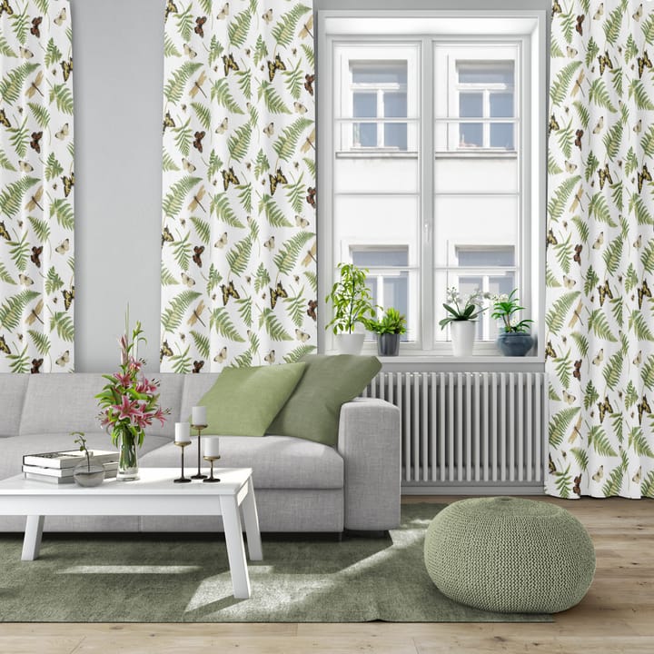 Humlan fabric - Green - Arvidssons Textil