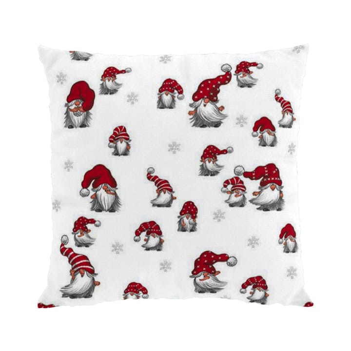 Julian cushion cover 47x47 cm, off white-red Arvidssons Textil