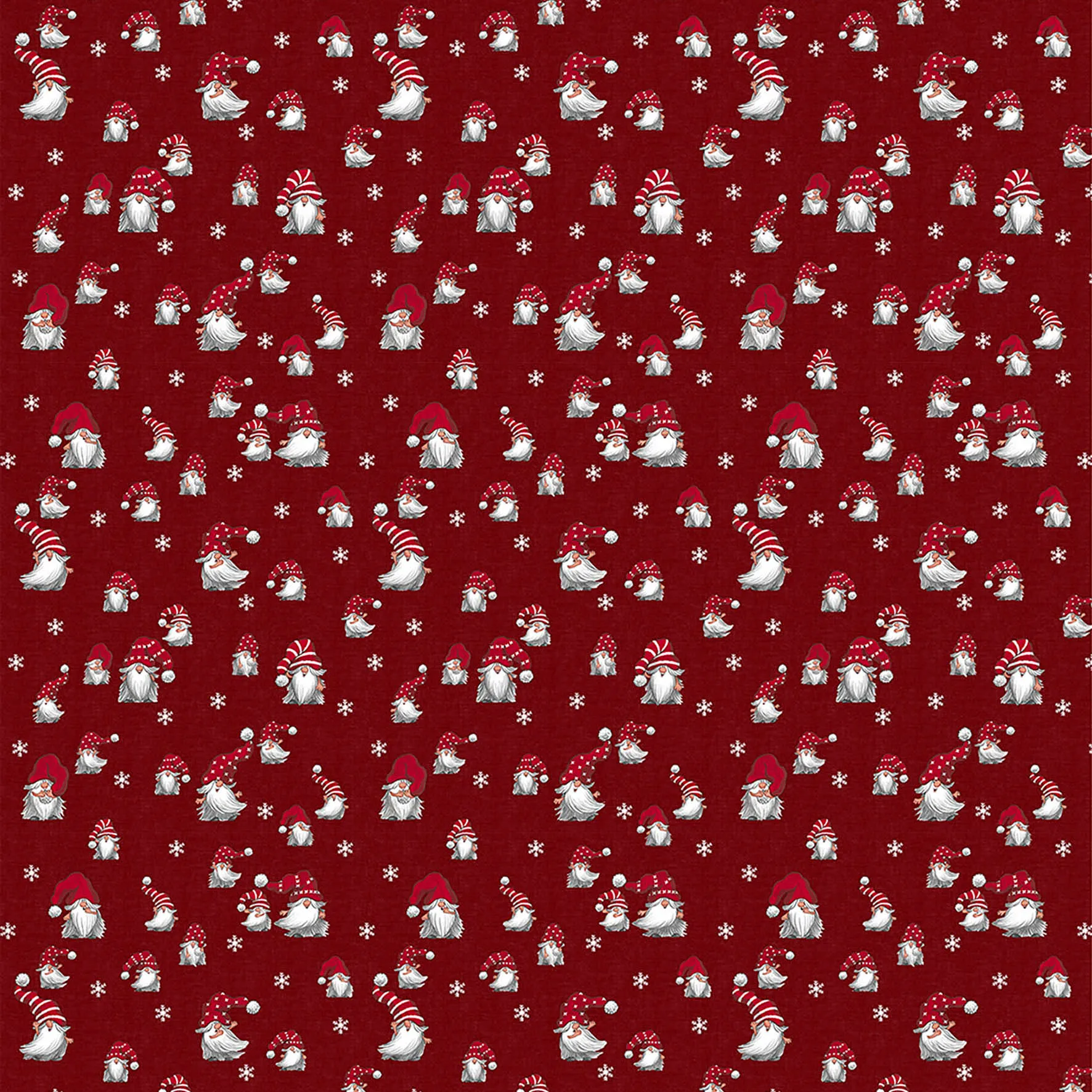 Julian fabric, red Arvidssons Textil