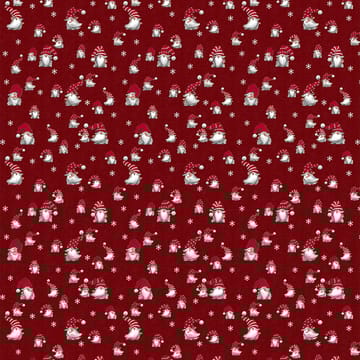Julian oilcloth - red - Arvidssons Textil