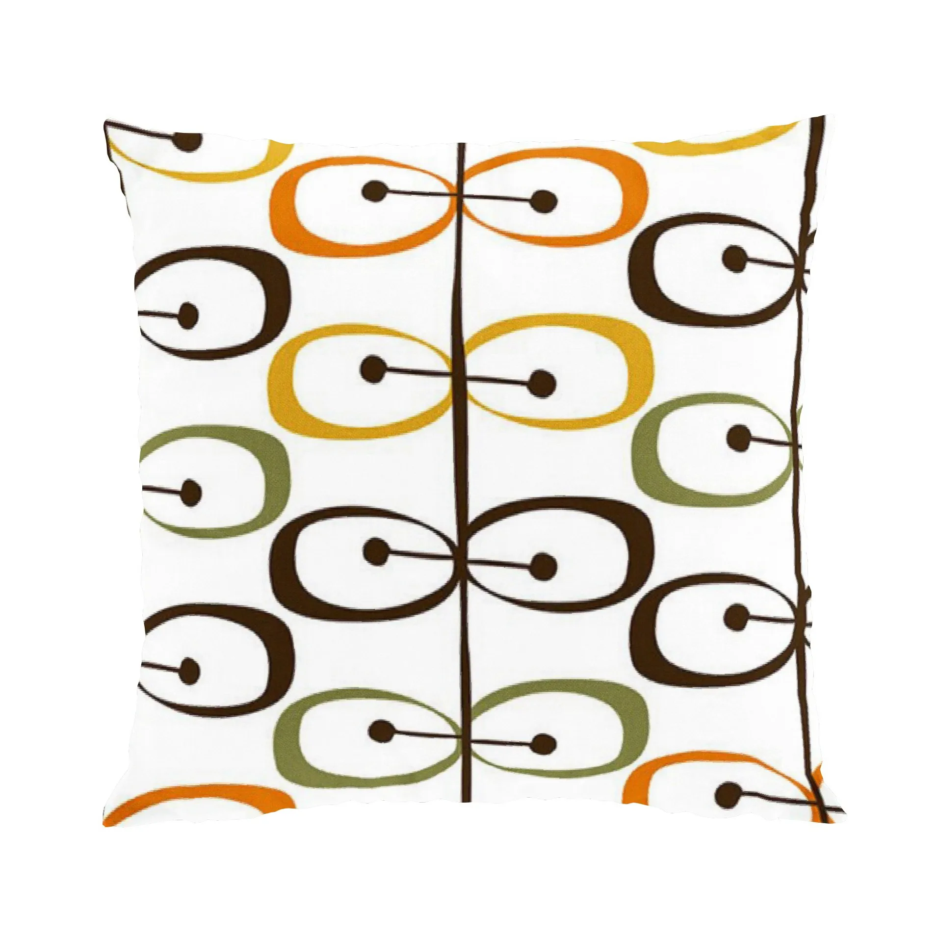 Kiwi cushion cover 47x47 cm, yellow-orange Arvidssons Textil