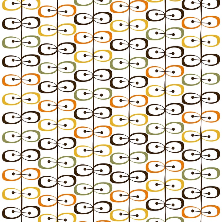 Kiwi oilcloth - yellow-orange - Arvidssons Textil