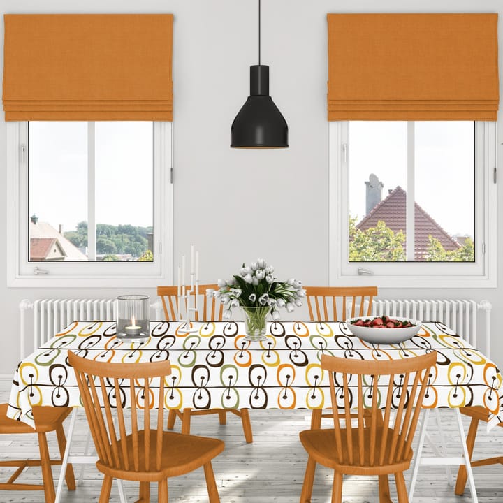 Kiwi oilcloth - yellow-orange - Arvidssons Textil