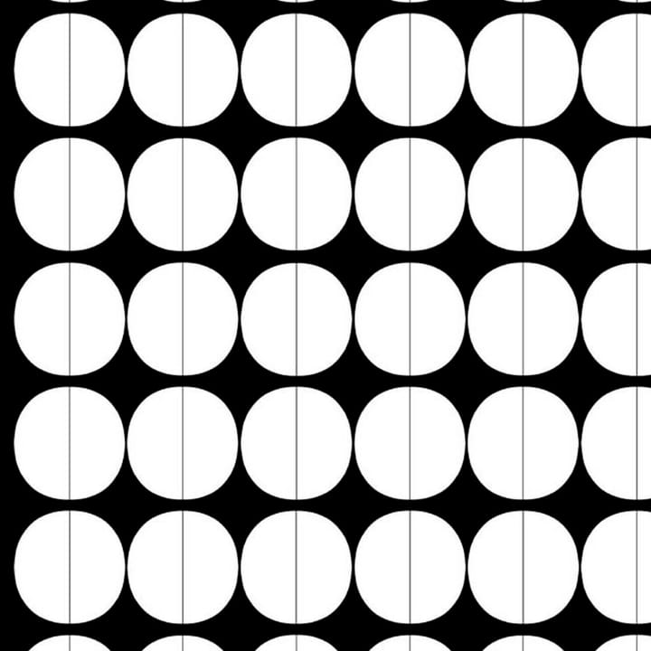 Lane fabric - white circles - Arvidssons Textil