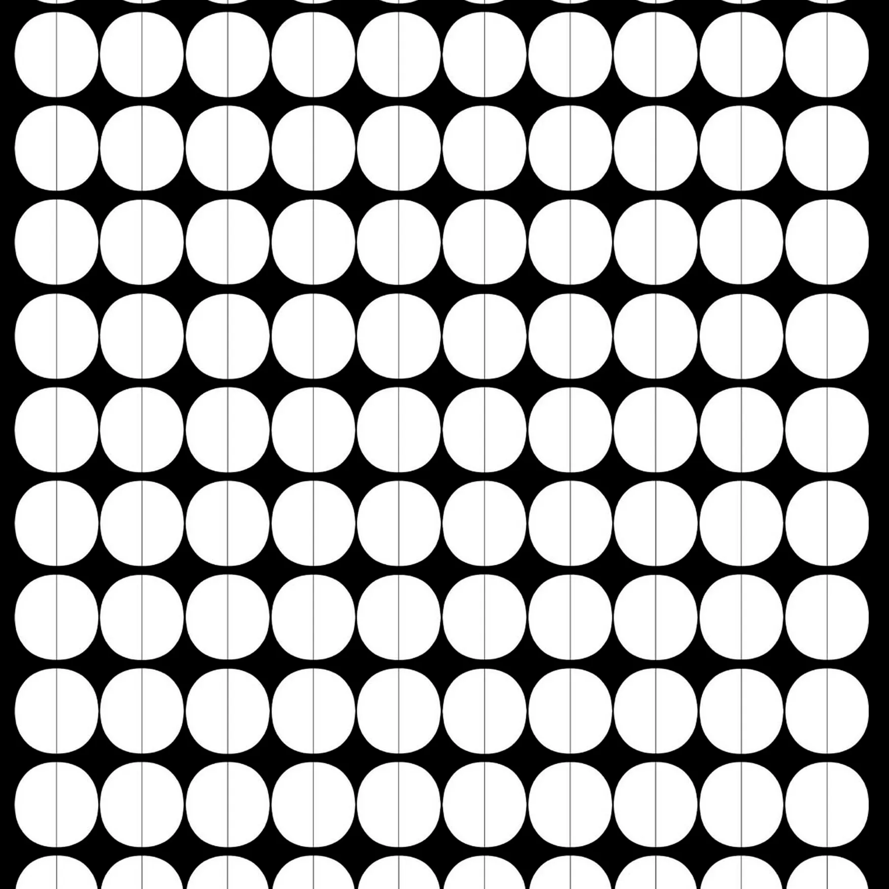 Lane fabric, white circles Arvidssons Textil