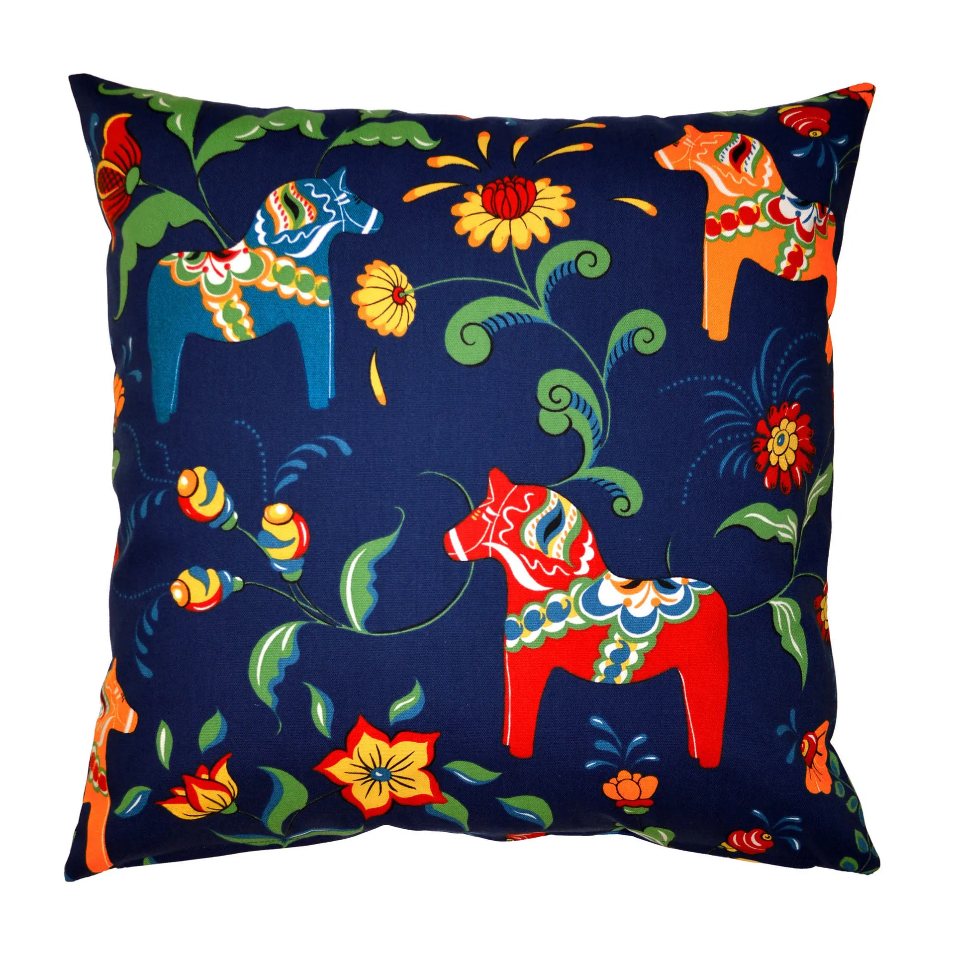 Leksand cushion cover, blue Arvidssons Textil