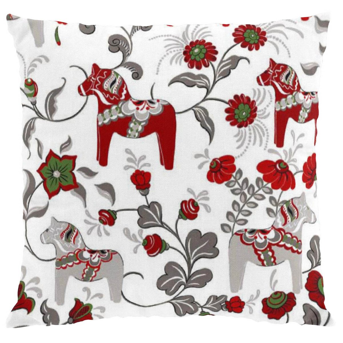Arvidssons Textil Leksand cushion cover Wine red | Scandinavian Design | Cushion covers | Multi