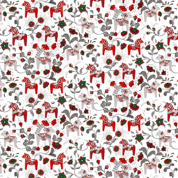 Leksand fabric - Wine red - Arvidssons Textil