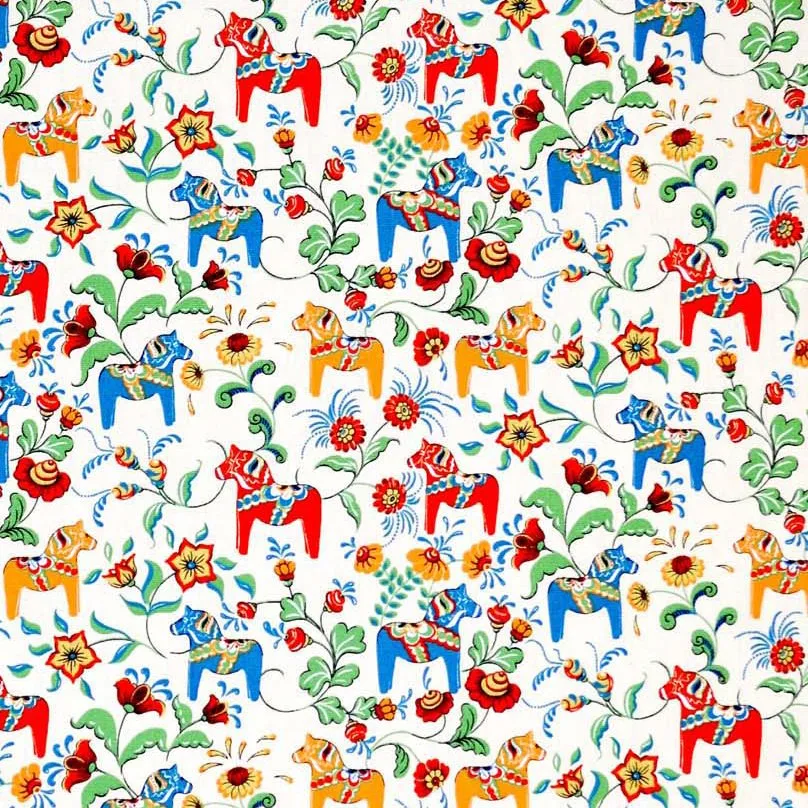 Leksand mini fabric, beige Arvidssons Textil