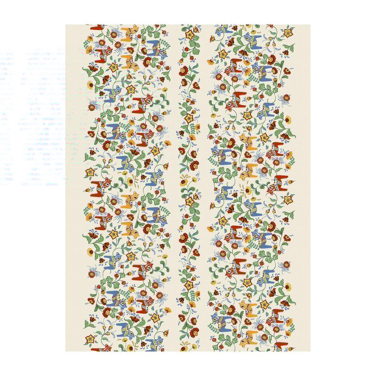 Arvidssons Textil Leksand oilcloth Beige | Scandinavian Design | Fabric by the metre | Beige