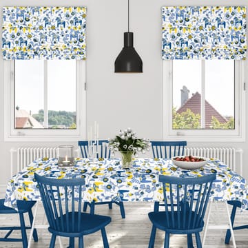 Leksand oilcloth - Yellow-blue - Arvidssons Textil